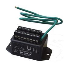 DITEK® DTK-4LVLPCR Surge Protector, 12/24 V Electrical Rating, 22 to 16 AWG Wire