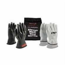 Novax® 150-SK-0/10-KIT Insulating Unisex Electrical Safety Kit, SZ 10, Goatskin Leather/Rubber, Black, 11 in L, ASTM Class: ASTM D120/Class 0, 1000/1500 VAC/VDC Maximum Use