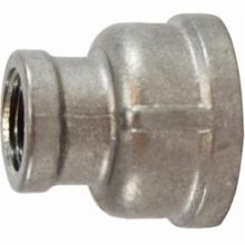 Midland Industries 62438 Reducing Coupling, 3/4 x 1/2 in, NPT, 150 lb, SCH 40/STD, ASTM A-351 304 Stainless Steel, Import
