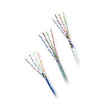 Honeywell 50781106 Genesis® Type CMR Cat 5e/CL2R Unshielded Communication Cable, 300 VAC, (4-Pair) 24 AWG Bare Solid Copper Conductor, 1000 ft L