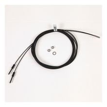 Rockwell Automation Fiber Optic Cable, Plastic, Diffuse (Bifurcated Cable), Standard Bundle 0.5mm, Stainless Steel, 1.0 mm Diameter, Pair Zipped Arrangement, 1.93 m (78 in.)