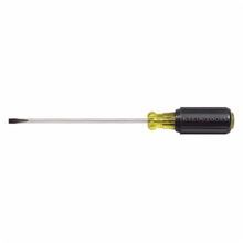Klein® 601-6 Screwdriver, Cabinet Point, 3/16 in Point, Steel Shank, 9-3/4 in OAL, Acetate Handle, Black Oxide/Polished Chrome, Specifications Met: ASME Specified, Insulated: No, No ESD-Safe