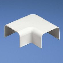 Panduit® RAF10IW-X Low Voltage Right Angle Fitting, For Use With: LD10 Raceway, ABS
