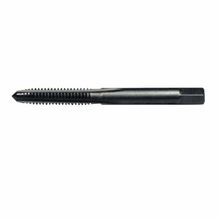 NORSEMAN™ 55860 Type 721 Straight Flute Tap, Right Hand Cutting Direction, Plug Chamfer, 3 Flutes, Uncoated, HCS