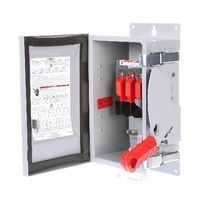 Siemens SpeedFax™ HNF361J Enclosed Heavy Duty Low Voltage Non-Fusible Safety Switch With Insulation, 600 VAC/250 VDC, 30 A, 30 hp, 5 hp, TPST Contact Form, 3 Pole