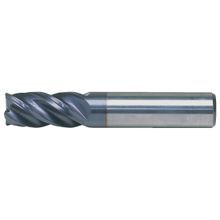 Kennametal® 4071908 HARVI™ I HPHV Center Cutting High Performance Square End Mill, 1/2 in Diameter Cutter, 1 in Length of Cut, 4 Flutes, 1/2 in Shank Diameter, 3 in OAL, PVD-AlTiN Coated
