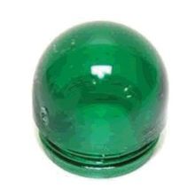 Candela 30112 Dome Transparent Lens, For Use With T2 Slide Base Pilot Lamps, Green