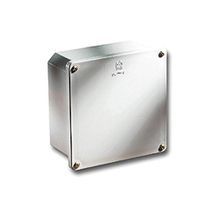 Stahlin NewSentry® J442PVC Junction Enclosure, 4 in H x 4 in W x 2 in D, Lift-Off Cover, NEMA 1/2/3/4/4X/12/13, PVC