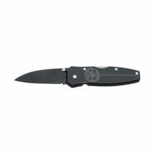 Klein® 44001-BLK Lockback Pocket Knife, Drop Point Blade, 2-1/2 in Blade Length, Steel Blade