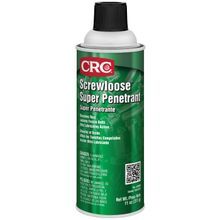 CRC® 03060 Screwloose® Super Penetrant, 11 Wt oz, 16 oz Aerosol Container, Light Amber, Liquid Form