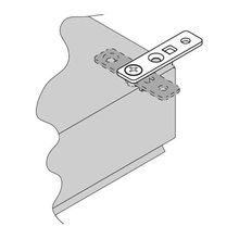 Hoffman INLINE™ LMFK A54Y Mounting Bracket Kit, Steel, Metallic