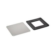 Hoffman F66WPSS F22 Closure Plate, For Use With 6 x 6 in NEMA 4X Stainless Steel Feed Through Wireway, 304 Stainless Steel