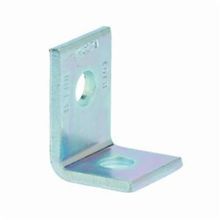 B-Line B101ZN 90 deg Corner Angle, 2 Holes, 2-5/16 in L x 1-5/8 in W x 1/4 in THK, Strip Steel