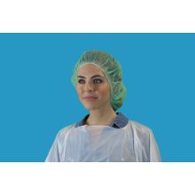 Keystone Safety 110NWI-10-24-GREEN Bouffant Cap, Green, Polypropylene, 100% Latex Free, 24