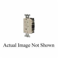 Wiring Device-Kellems tradeSELECT® GFTR15W Self-Grounding Tamper-Resistant GFCI Receptacle, 125 VAC, 15 A, 2 Pole, 3 Wires, White