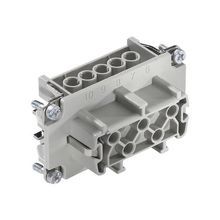 EPIC® 10193000 HBE 10 Rectangular Receptacle, 10 Positions, 20 to 14 AWG Wire