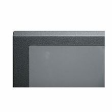 Middle Atlantic® PFD-12 Plexi Front Door With Smoked Plexi Panel and Keylock, 21.87 in H x 20.04 in W x 1.385 in D, Steel, Black
