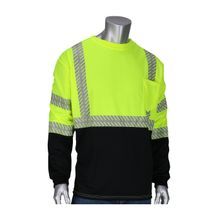 PIP® 313-1375B-LY/2X Durable High Visibility Insect Repellant Lightweight Long Sleeve T-Shirt With 50+ UPF Sun Protection, 2XL, Hi-Viz Lime Yellow, Polyester Birdseye Mesh, 31 in L