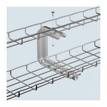 Cablofil® FASC100PG Wire Bracket, 6.7 to 7 in L x 4 in W, Carbon Steel