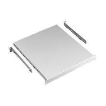 nVent HOFFMAN P19VSH68B DACCY Adjustable Vented Rack Mount Shelf, 1.72 in H x 17.32 in W x 30.71 in D, 1 Rack Unit, Steel