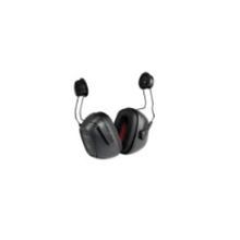 Howard Leight by Honeywell VeriShield™ 1035124-VS 100 High Level Earmuff, 27 dB Noise Reduction, Black, Hard Hat Mounted Band Position, ANSI S3.19-1974