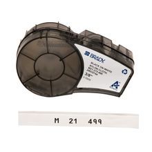 Brady® M21-375-499 Aggressive Adhesive Multi-Purpose Nylon Labels with Ribbon for M210 M211 BMP21-PLUS Printers - 0.375