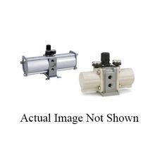 SMC® VBA10A-02GN Knob Operated Booster Regulator, RC1/4 Port, 230 Lpm Flow Rate, 0.1 to 10 MPa Pressure