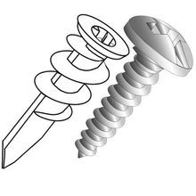 Minerallac® EZ Ancors™ 39921 Wall Anchor Kit, 101 Pieces, Nylon/Steel, White/Zinc Plated