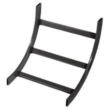 Hubbell Wiring Device-Kellems NEXTFRAME® HLI1290B 90 deg Inside Radius Heavy Duty Ladder Rack Tray, 12 in W Tray, Steel