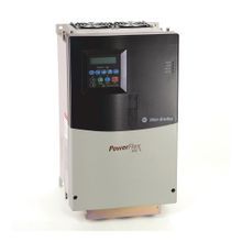 Rockwell Automation PowerFlex 400, Fan & Pump Drive. 480 VAC, 3 PH. 45.5 Amps. 30 HP,Frame Size D, IP30 (NEMA 1 / UL Type 1). Fixed Keypad. RS485 (without Brake IGBT)