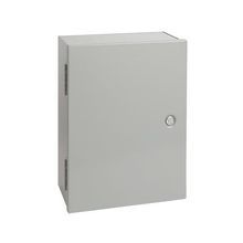 nVent HOFFMAN A36N30BLP A1M Medium Wall Mount Enclosure, 36 in L x 30 in W x 8.62 in D, NEMA 1, Steel