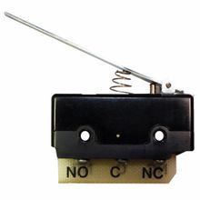 Honeywell MICRO SWITCH™ DT-2RV-A7 Large Specialty Standard Basic Switch, 250 VAC, 10 A, Straight Lever Actuator, DPDT Contact Configuration, 2 Pole