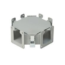 Hoffman F88LC F10 Wireway Cross, For Use With 8 x 8 in NEMA 12 Lay-In Wireway, Steel, Gray