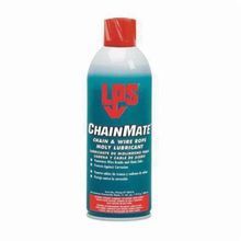 LPS® ChainMate® 02416 Wire Rope Lubricant, 16 oz Aerosol Can Container, Gas Form, Black/Dark Gray, 0.74 to 0.76 Specific Gravity