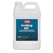CRC® 14051 Sulfur Free Cutting Oil, 1 gal Bottle, Mild Petroleum, Liquid, Brown
