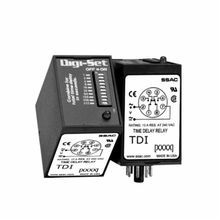 Littelfuse® SSAC® TDIL120AL Time Delay Relay, 0.1 to 102.3 s Time Setting, 120 VAC, 8 Pins, DPDT Contact Form