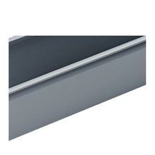 Panduit® FS1X3LG6NM Type FS Base Wiring Duct, 1-1/4 in W, Solid Wall Slot, PVC