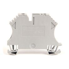 Rockwell Automation 1492-J IEC Terminal Block, One-Circuit Feed-Through Block, 2.5 mm (# 24 AWG - # 12 AWG), Selectable component plug-in device, Gray (Standard),