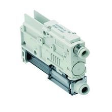 SMC® ZK2B15K5NL2-08-B ZK2 Series Single Unit Port Exhaust Vacuum Unit With NC Supply/Release Valve, 8 mm Vacuum Port