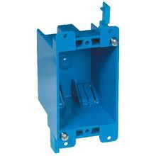 Carlon® B114R-UPC Old Work Outlet Box, PVC, 14 cu-in Capacity, 1 Gang