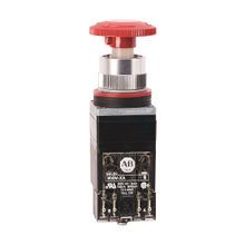 Rockwell Automation 800MR-FXT6 Push-Pull Operator, 2 Positions, Red