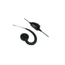 KENWOOD KHS-34 C-Ring Headset With In-Line PTT, For Use With: PKT-23 2-Way Radios, 4 ft Cord Length, Plastic
