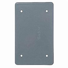 Carlon® E980CN Weatherproof Conduit Device Box Cover, Blank Cover, Polycarbonate