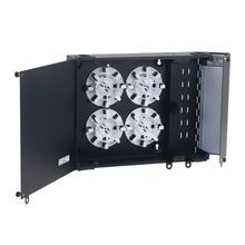 AFL® WME04E Interconnect Enclosure With (4) LGX® Mounting Position, 16 in W x 3.63 in D, Solid Steel
