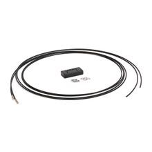 Rockwell Automation Fiber Optic Cable, Glass, Transmitted Beam (Individual Cable), Standard Bundle 3.2mm (0.125in), Combination Brass/Stainless Steel, 3.2 mm (0.125 in) Diameter, Randomized Arrangement, 1.83 m (72 in.)