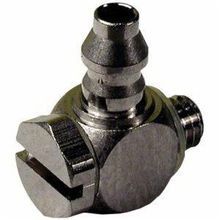 SMC® M-5H-6 Miniature Hose Nipple, Nipple, M5, Threaded End Style, Stainless Steel