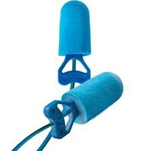 PIP® PF-D Food Pro Pinchfit™ BioSoft™ Metal Detectable Disposable Bio-based Corded Foam Ear Plug with Pinchfit™ Technology - NRR 32, Tapered Push-In, Disposable, Corded Design