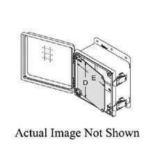 Hoffman POLYPRO™ A1614PSWPNL PCRY Swing Out Panel, 14-3/4 in L x 12.88 in W, For Use With POLYPRO™ Polyester Enclosure, Aluminum