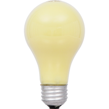 Sylvania 60A/Y/RP-120V/10390 Incandescent Lamp, 60 W Wattage, Medium Lamp Base, Incandescent Lamp, A19 Shape