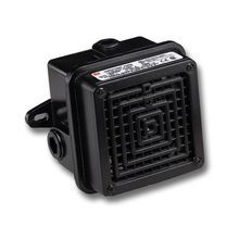 Federal Signal 350WBX-120 Weatherproof Explosionproof Horn, 120 VAC, 0.18 A, 100 dB Sound Level, Wall Mounting, Specifications Met: UL Listed, cUL Listed, CSA Certified, Black Oxide
